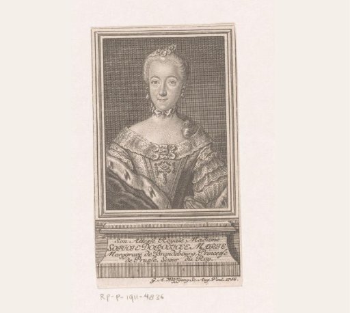 Portrait of Sophia Dorothea, Princess of Prussia