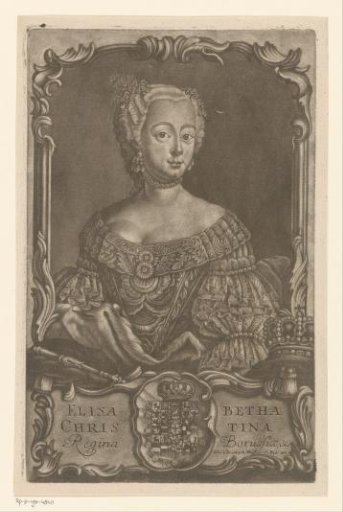 Portrait of Elisabeth Christine of Brunswick-Bevern