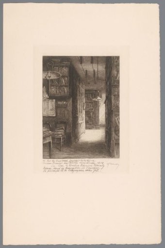 Interior of the Institut Catholique at 70 rue de Vaugirard in Paris