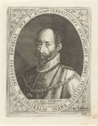 Portrait of William V the Pious of Bavaria