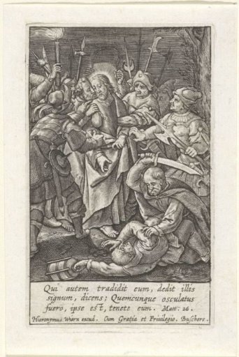 The Kiss of Judas and the Arrest of Christ