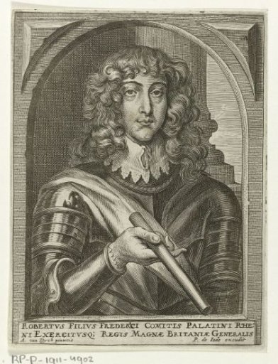 Portrait of Prince Rupert, Palatine of the Rhine