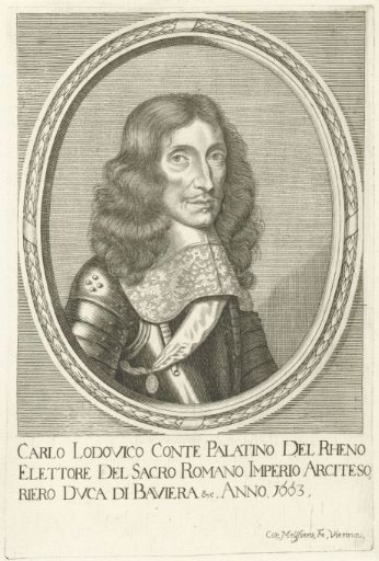 Portrait of Charles Louis, Elector of the Palatinate