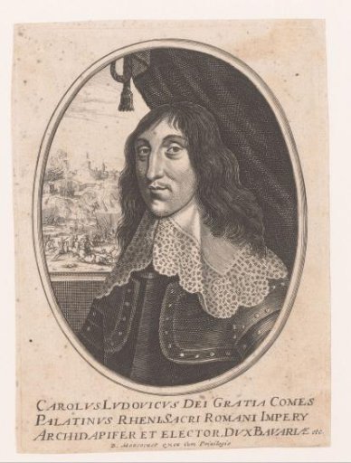 Portrait of Charles I Louis of the Palatinate