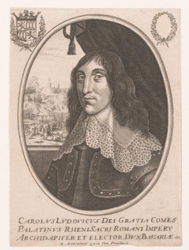 Portrait of Charles I Louis of the Palatinate