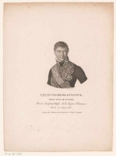 Portrait of Louis I of Bavaria