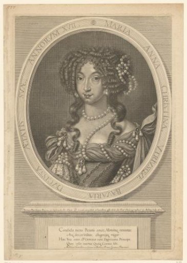 Portrait of Maria Anna Christina of Bavaria