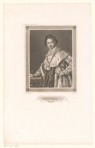 Portrait of Ludwig I of Bavaria