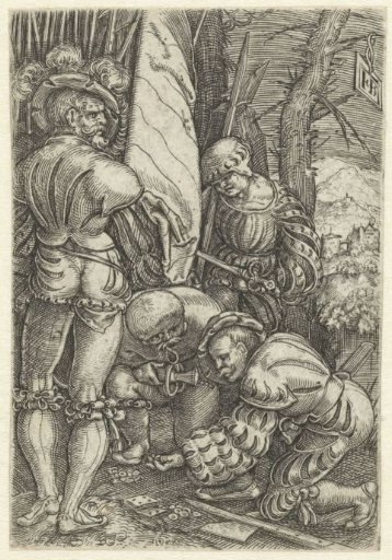 Soldiers Playing Dice