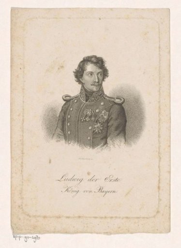 Portrait of Louis I of Bavaria