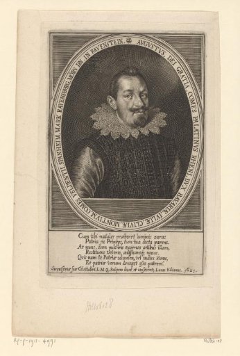 Portrait of August Count of Palatinate-Sulzbach