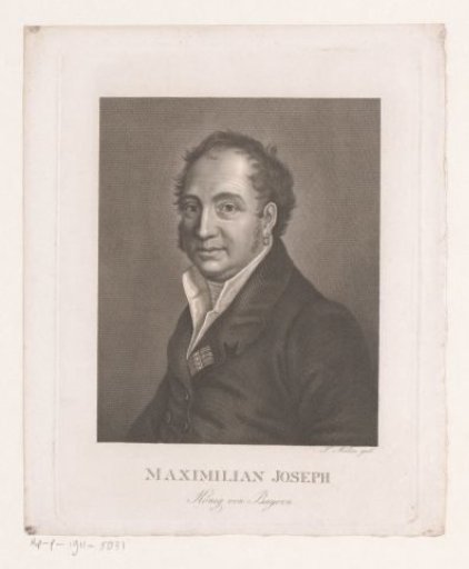 Portrait of Maximilian I Joseph, King of Bavaria