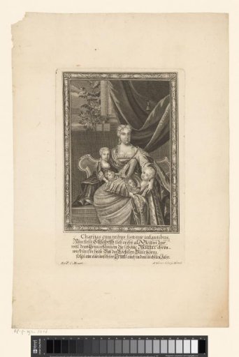 Group Portrait of Elisabeth Christine of Brunswick and Her Family