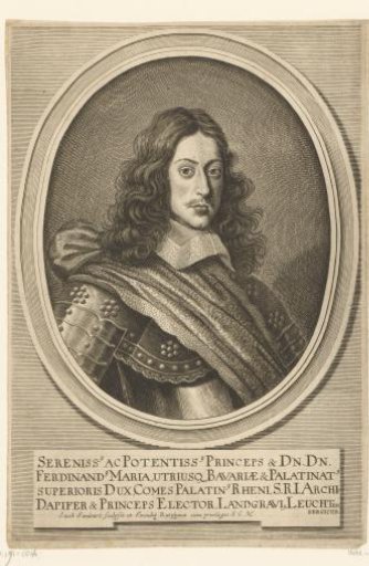 Portrait of Ferdinand Maria, Elector of Bavaria