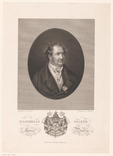 Portrait of King Maximilian I Joseph of Bavaria