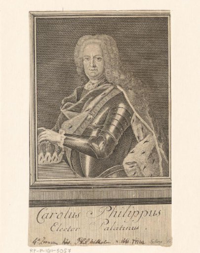 Portrait of Charles III Philip of the Palatinate