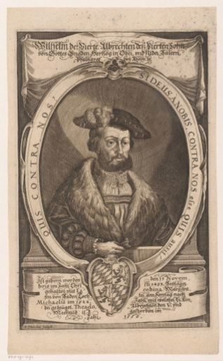 Portrait of Wilhelm IV, Duke of Bavaria
