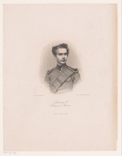 Portrait of Ludwig II, King of Bavaria