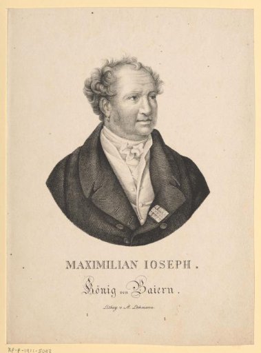 Portrait of Maximilian I Joseph of Bavaria