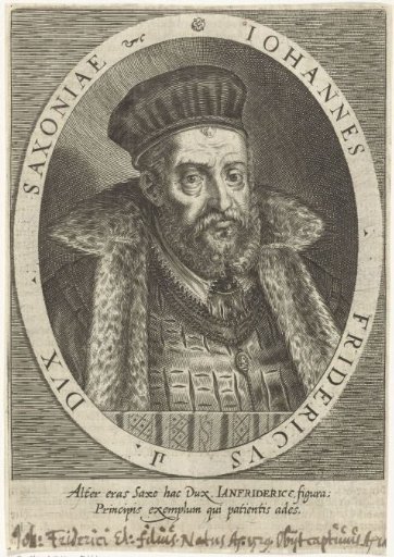 Portrait of John Frederick II of Saxony