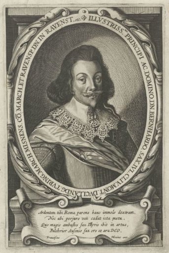 Portrait of Bernhard, Duke of Saxe-Weimar