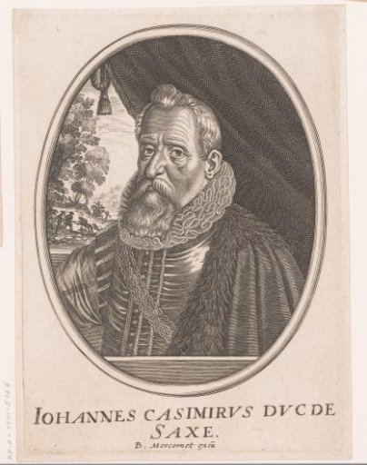 Portrait of Johann Casimir of Saxony-Coburg