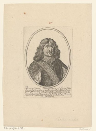Portrait of August of Saxony-Weißenfels