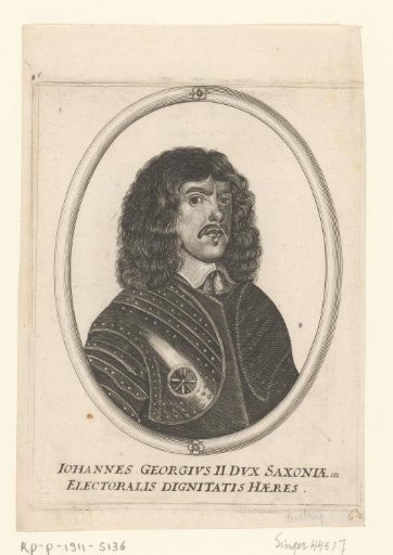 Portrait of John George II of Saxony