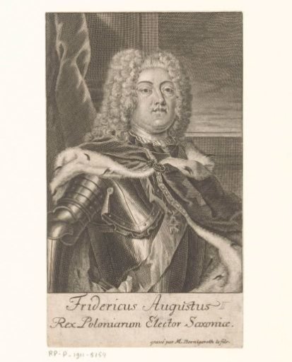 Portrait of Augustus III of Poland
