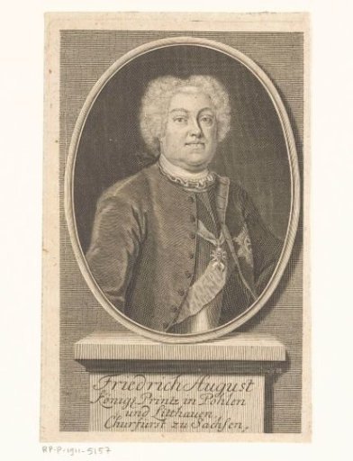 Portrait of Augustus III of Poland