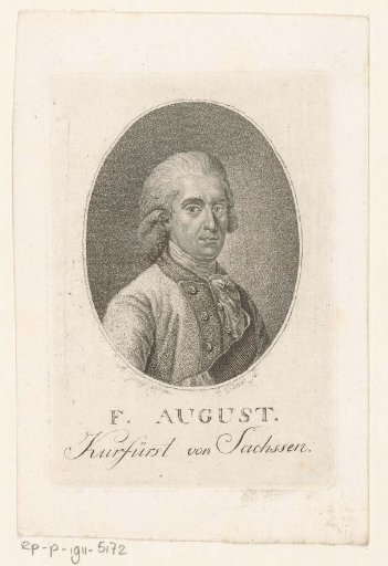 Portrait of Friedrich August I of Saxony