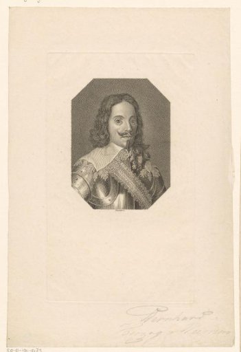 Portrait of Bernard of Saxe-Weimar