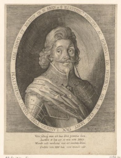Portrait of Frederick of Saxony-Altenburg