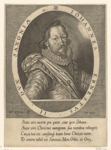 Portrait of Johann Ernst of Saxony-Weimar