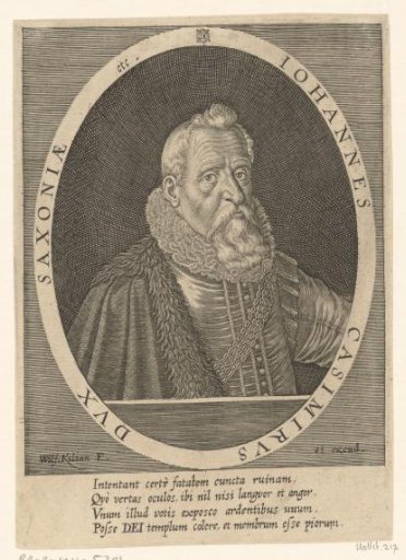 Portrait of Johann Casimir of Saxony-Coburg