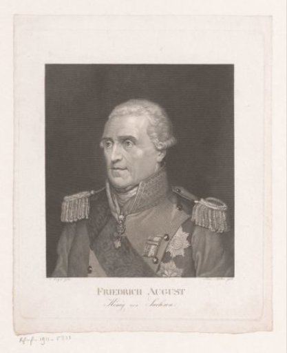 Portrait of Frederick August of Saxony