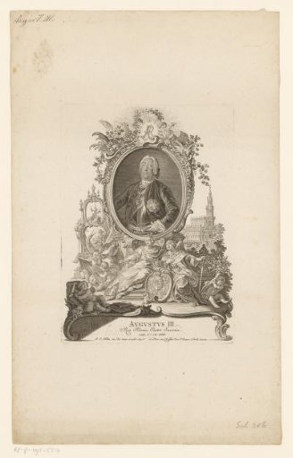 Portrait of Augustus III, King of Poland