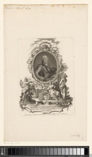 Portrait of Frederick Christian, Elector of Saxony