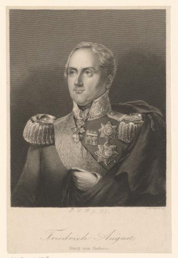 Portrait of Frederick Augustus I of Saxony
