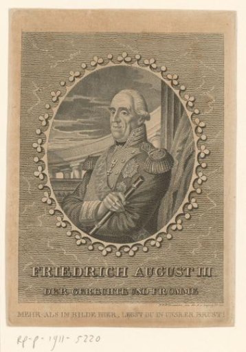 Portrait of Frederick Augustus I, King of Saxony