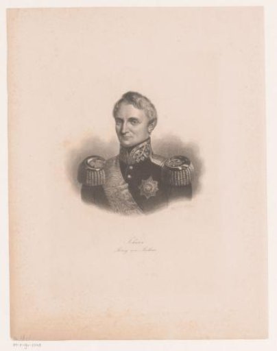 Portrait of Johann, King of Saxony