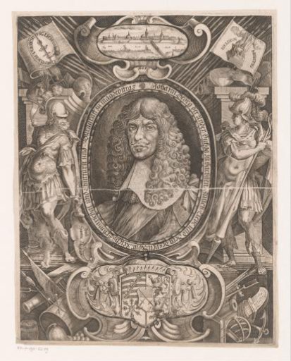 Portrait of Johan Georg II, Elector of Saxony