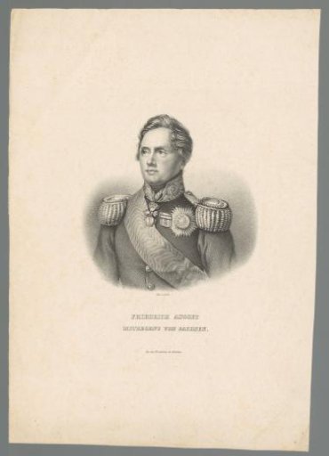 Portrait of Frederick Augustus II of Saxony