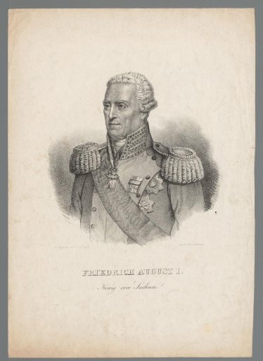 Portrait of Frederick August I, King of Saxony