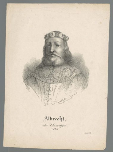 Portrait of Albert II of Meissen