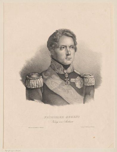 Portrait of Frederick August II of Saxony