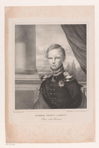 Portrait of Prince Friedrich Heinrich Albrecht