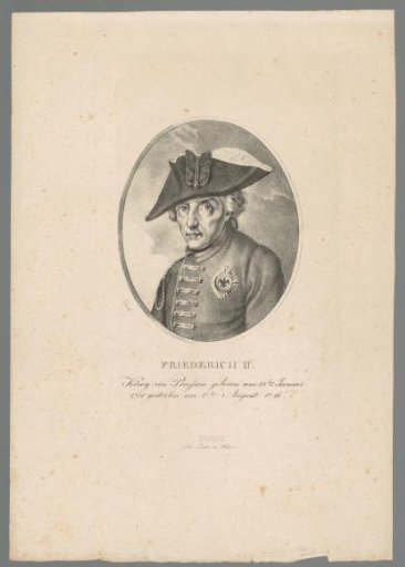 Portrait of Frederick the Great
