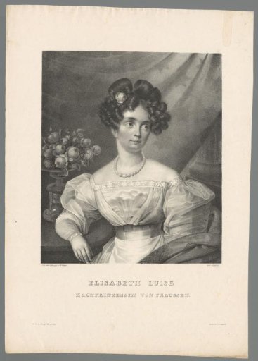 Portrait of Elisabeth Ludovika of Bavaria