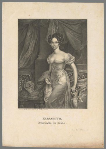 Portrait of Elisabeth Ludovika of Bavaria